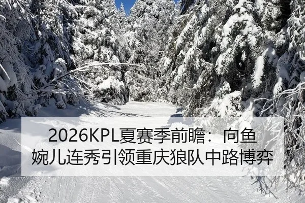 2026KPL夏赛季前瞻：向鱼婉儿连秀引领重庆狼队中路博弈